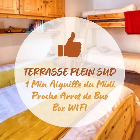 4807 Appt, Sud, Terrasse Mont Blanc * Chamonix